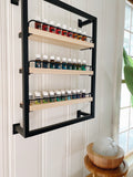 The Winston - Matte Black - Essential Oil Shelf