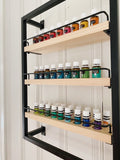 The Winston - Matte Black - Essential Oil Shelf