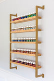 The Bray - Brass - Essential Oil Rack