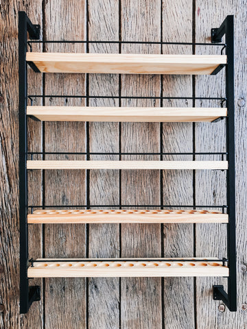 The Bray - Matte Black - Essential Oil Rack