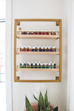 The Winston - Brass - Essential Oil Shelf